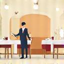 Dine-in service icon